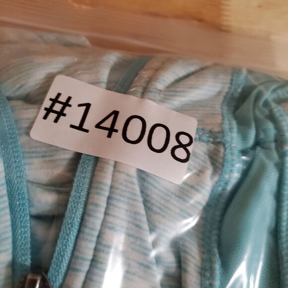 Tangerine Jacket Women's XL Light Blue Full-Zip Hoodie Jacket - Picture 8 of 8